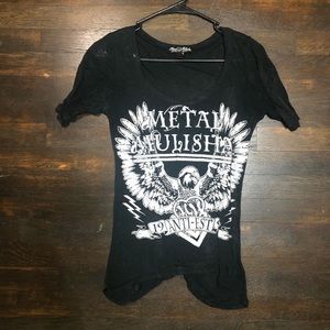 Metal mulisha black top